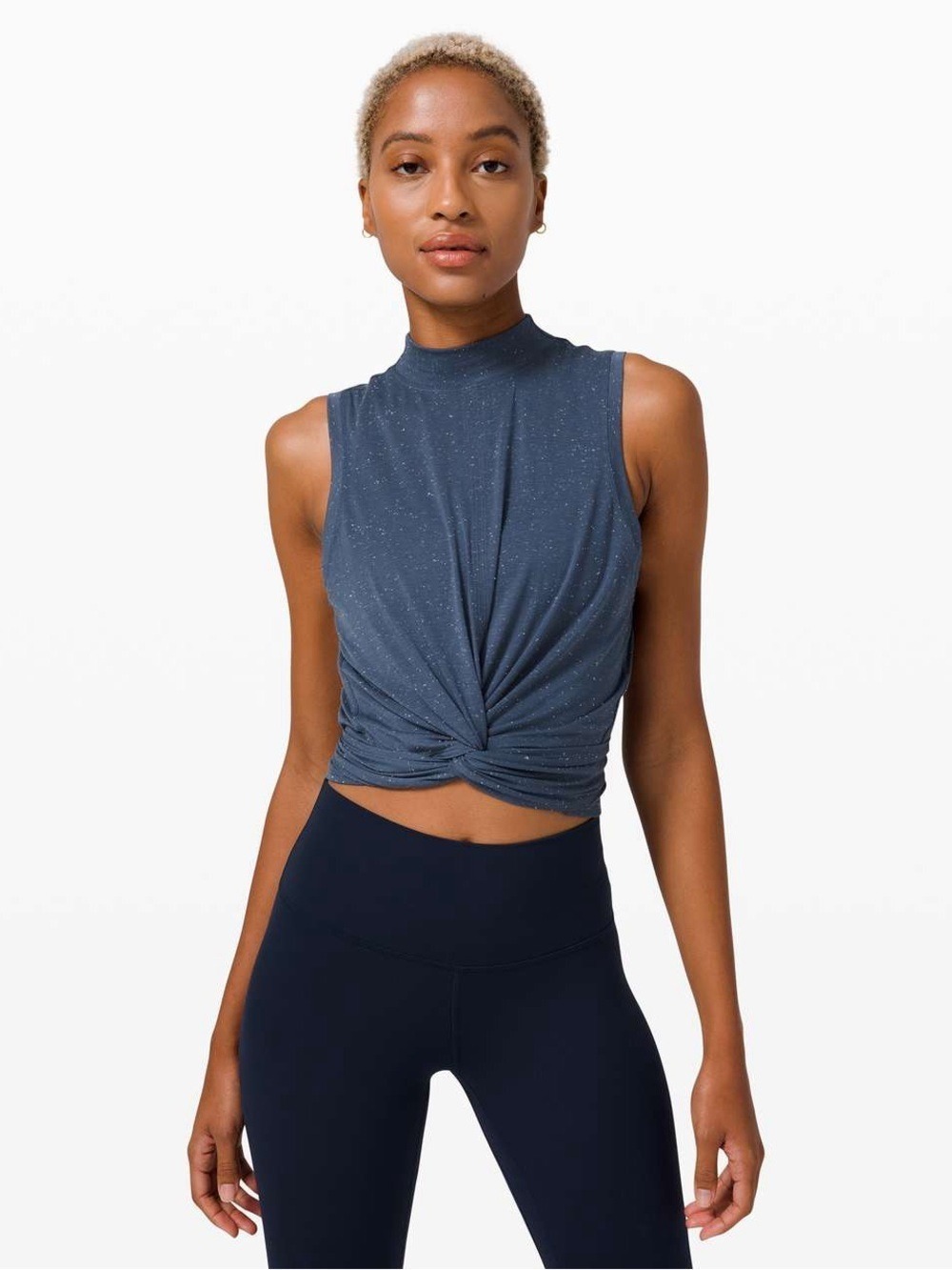 Lululemon Time to Restore Mock Neck Tank